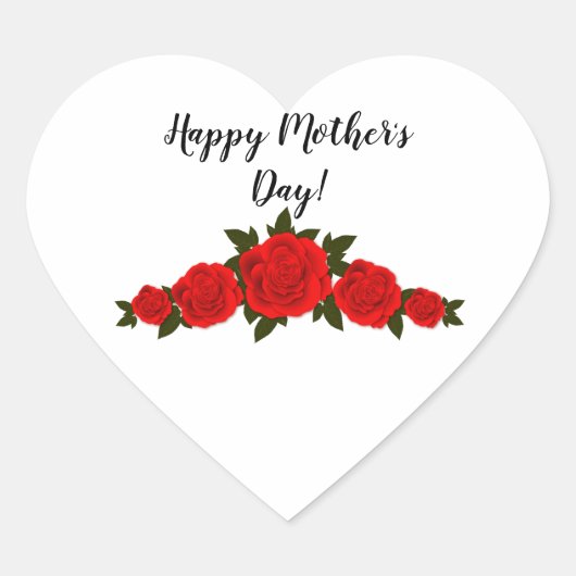 マザーハートシール ハートシール (正面)