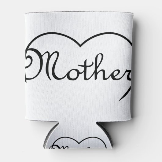 マザーハートデザイン 缶クーラー (正面)