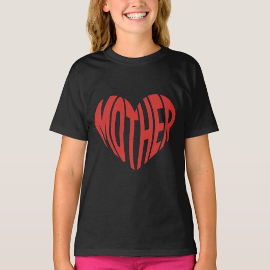マザーハートラブTシャツ Tシャツ (正面)
