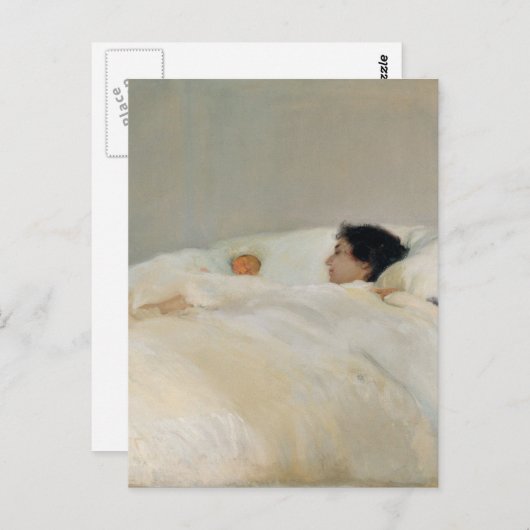 マザーバイホアキン・ソロラ ポストカード (正面/裏面)