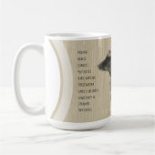 マザーバッファローと中国の彼女の子牛の年/M コーヒーマグカップ (左)