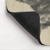 マザーバッファローと彼女の中国の子牛の年MP マウスパッド (コーナー)