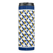 マザーバパーソナライズされたユ最高のンMOM MUM BARBADOS タンブラー (裏面)