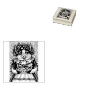 マザーピグのアコーンパイゴム印 ラバースタンプ (押印)