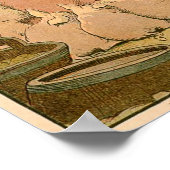 マザーピッグとベビーピグレットオンザファーム ポスター (角)