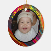マザーフォトギフトラベル&オーナメント セラミックオーナメント (左)