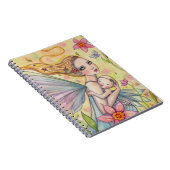 マザーフドフェアリー母とベビーイラストレーション ノートブック (右側)