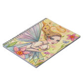 マザーフドフェアリー母とベビーイラストレーション ノートブック (左側)