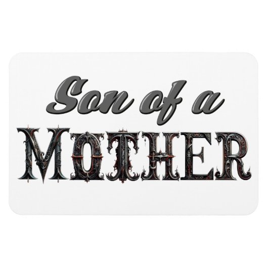 マザーフレックスの息子 マグネット (横)