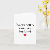 マザーフ最高のレンドハッピーバースデーマザーズデイカード カード (黄色い花)