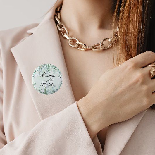 マザーブライド ユーカリ グリーン ウッドランド 缶バッジ