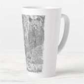 マザーベアアンドクブラテマグ カフェラテマグ (右アングル)