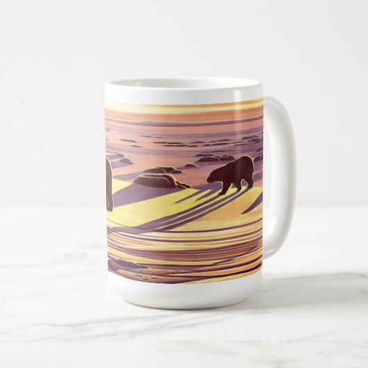 マザーベアーツカップマグポーラーベアーカップ&グラス コーヒーマグカップ (正面右)