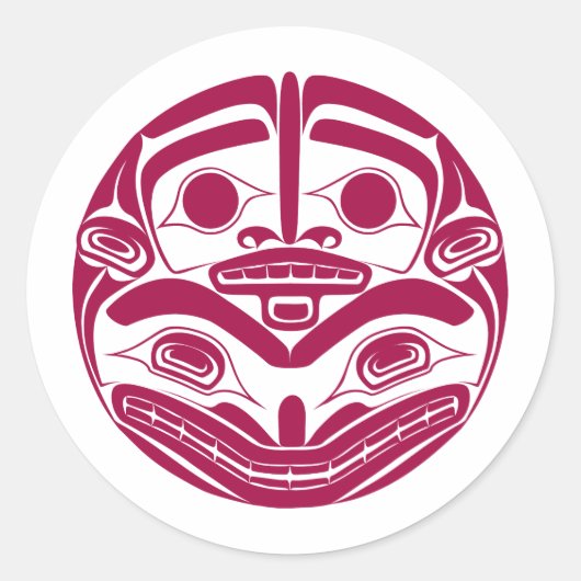 「マザーベア」 ラウンドシール (正面)