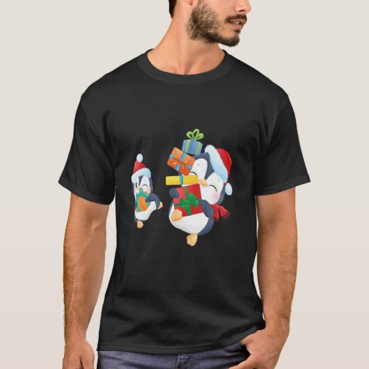 マザーペンギンベビー Tシャツ (正面)