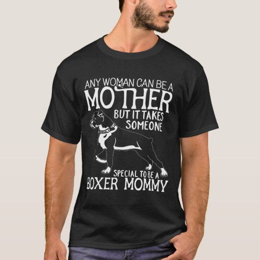 マザーボクサーママ Tシャツ (正面)
