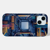 マザーボードのCPUコンポーネント Case-Mate iPhoneケース (裏面 (横))