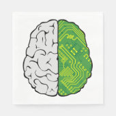 マザーボードブレイン スタンダードランチョンナプキン (正面)