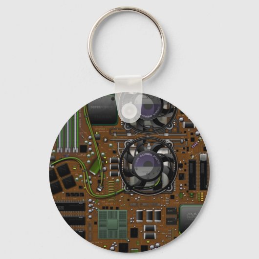 マザーボード キーホルダー (正面)
