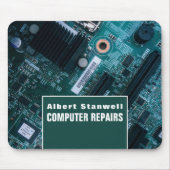 マザーボード、IT、コンピュータ マウスパッド (正面)