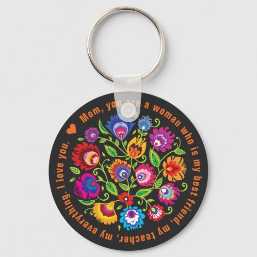 マザーポーランドの民俗組成 キーホルダー (正面)