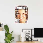 マザーマガジパーソナライズされたュガカバー ポスター (ホームオフィス)