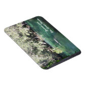 マザーマナティーふくらはぎブルー春パーソナライズ マグネット (右側)