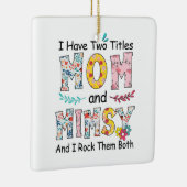 マザーマママムジーフローラ誕生日 セラミックオーナメント (右)