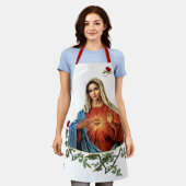 マザーマリー エプロン (着用した状態)