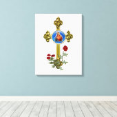 マザーマリー キャンバスプリント (インサイチュ (ウッドフロア))