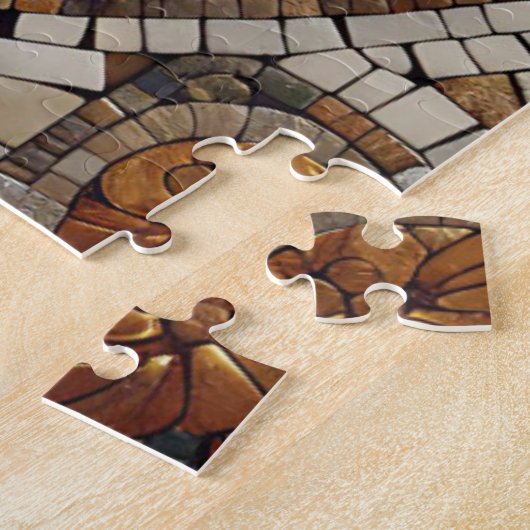 マザーマ賛美リーとベビーイエス | レリゴウス ジグソーパズル (側面)