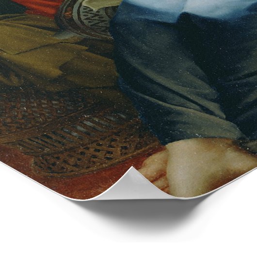 マザーメアリーとベビーイエス ポスター (角)