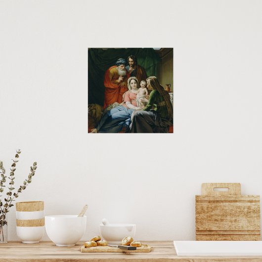 マザーメアリーとベビーイエス ポスター (キッチン)