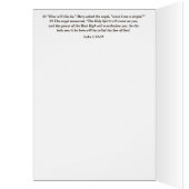 マザーメアリーとベビーイエズスクリスマスカード (内側 (左))