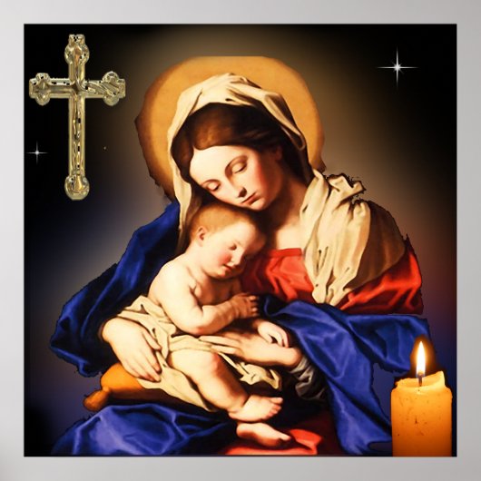 マザーメアリーアートポスター ポスター (正面)