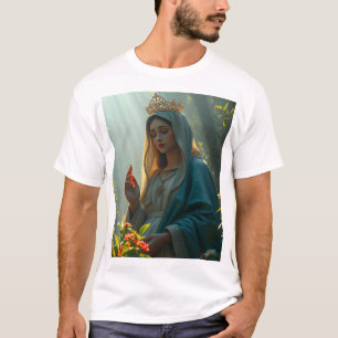 マザーメアリークイーン天国メンズティーシャツ Tシャツ
