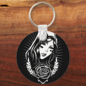 マザーメアリーチカーノアート キーホルダー (正面)