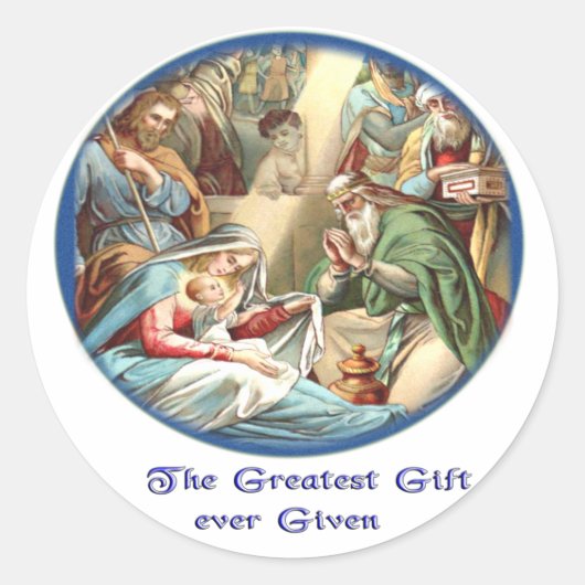 マザーメアリー ラウンドシール (正面)