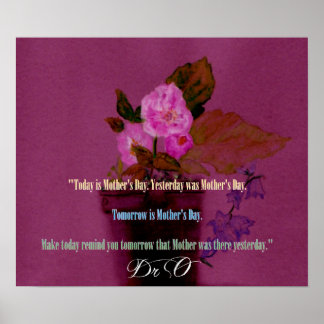 マザーメッセージシリーズIII ポスター