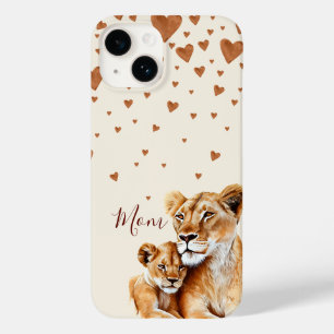 マザーライオンとそのベビーの母の日 Case-Mate iPhone 14ケース