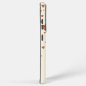 マザーライオンとそのベビーの母の日 SAMSUNG GALAXYケース (右側面)