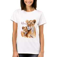 マザーライオンとそのベビーの母の日