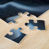 マザーラグドール猫と子猫オンブルー ジグソーパズル (側面)