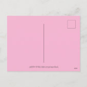 マザーラディバグ&子供チューリップタブ泡風呂 シーズンポストカード (裏面)