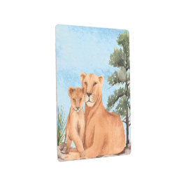 マザーラブキャンバス印刷 メタルプリント