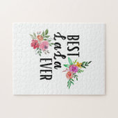 マザーラレ最高のーバー誕生日 ジグソーパズル (横)