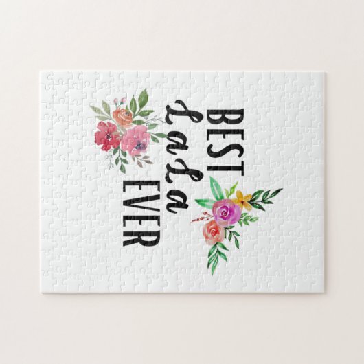 マザーラレ最高のーバー誕生日 ジグソーパズル (横)