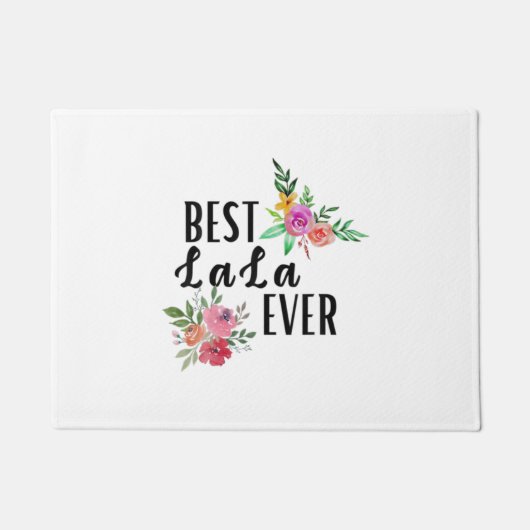 マザーラレ最高のーバー誕生日 ドアマット (正面)