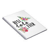 マザーラレ最高のーバー誕生日 ノートブック (右側)