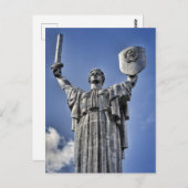 マザーランド記念碑キエフウクライナ ポストカード (正面/裏面)